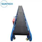 Portable Incline Roj Hmab Muaj Conveyor Siv