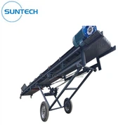 Truck Loading Chevron Conveyor Siv Tshuab